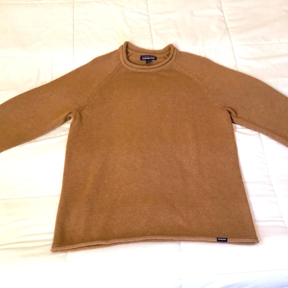 Patagonia Mens Ponderosa Pine Roll-Neck Sweater